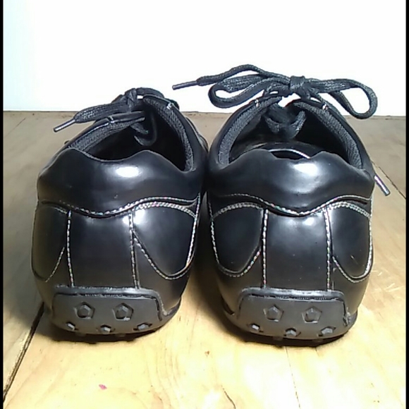Men's Black Shoes by ID Required 10M - Picture 3 of 5